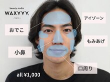 ハリウッドブロウリフト ワクシー 表参道店(HOLLYWOOD BROW LIFT WAXYYY.)/オプション/Sパーツワックス脱毛