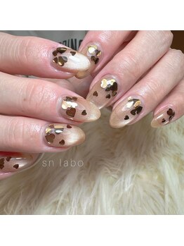 スマイル ネイル ラボラトリー(Smile nail laboratory)/ハートなハーバリウム