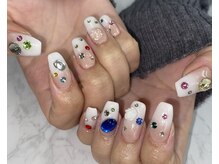 ネイルサロン プッチ(Pucci)/カラフルストーン