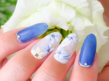 ネイルサロン レーヴ(NAIL SALON REVE)/大人フラワーネイル