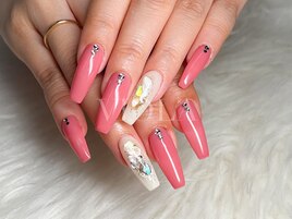 シェル/夏ネイル/スカルプ