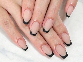 テラス(TERRACE)/シンプルフレンチネイル