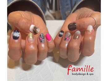 ファミーユ 清田通り店(famille)/持ち込みデザイン