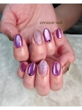 コラソンネイル(corazon nail)/選べるデザイン☆ガラスネイル