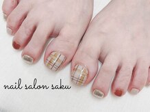 サク(saku)/フットネイル/定額デザイン