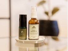 オリジナルのアロマで呼吸も気持ちもゆったり深まる時間へ。