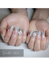 ティンクル サロン(Twinkle salon)/マグフレンチ×リボンネイル