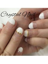 クリスタルネイル ボンベルタ橘店(CRYSTAL NAIL)/フレンチネイル
