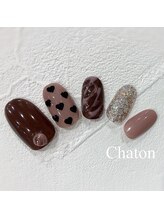 ネイルアンドアイラッシュ シャトン(Chaton)/ジェル□新規￥7900■会員￥8250