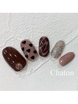 ネイルアンドアイラッシュ シャトン(Chaton)/ジェル□新規¥7900■会員¥8250