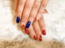 ドリームシャイニー 西葛西店(Dream Shiny)/秋ネイル　べっ甲