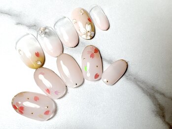 ナル バイ ネイルブレイク(Nalu by Nail Break)/桜×桜貝ピンク