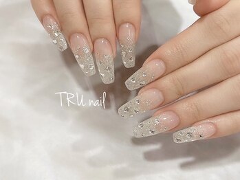 トゥルーネイル アンド アイ 池袋店(TRU NAIL & EYE)の写真/【スカルプシンプル¥12490/スカルプコース¥15490】長さ出しで作るフォルムが可愛い!ワンホン&韓国ネイルも*