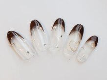 ビーケア 自由が丘店(B.care)/フレンチネイル￥6480