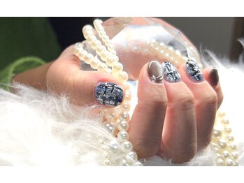 サロンズドゥー(Salon’s Doo)/ツイード ちゅるん ネイル