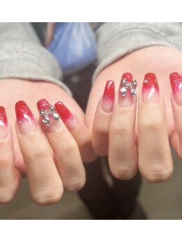 グラデーション＋パーツ