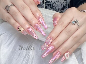 ネイリア(Nailia)の写真/【スカルプ/チップ対応◎】高再現とフォルムの綺麗さが自慢♪自爪にコンプレックスがある方も理想の指先に!