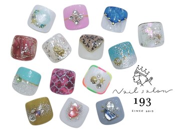 イチキューサン(193)/定額デザイン【Foot】¥6600