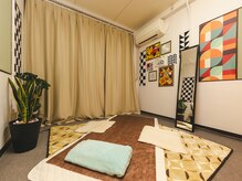 ぽらりすαの雰囲気（足踏みリラクゼーション整体スペースです。）