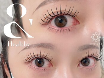 クチュール アイラッシュ(Couture Eyelash)の写真/圧倒的持続力★&Healthy(アンドヘルシー)】導入！マツエク×まつげパーマの同時施術でモチの違いを実感!