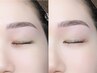 黄金比アイブロウHBL＋美眉スタイリング×眉毛wax (メイク込)￥6,900→¥5,300