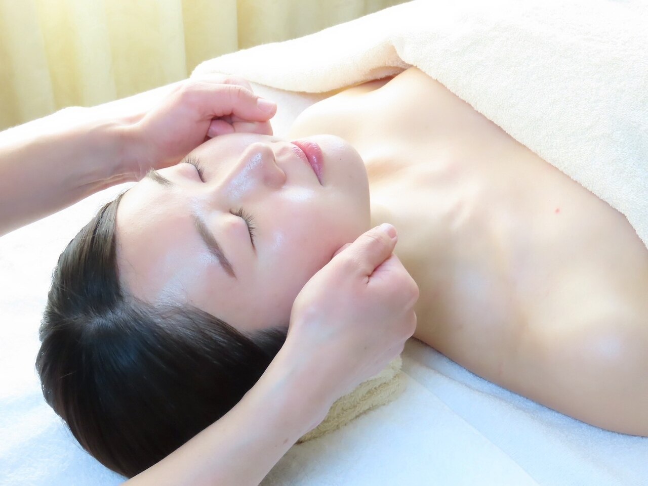 【人気No.1】初めての方へまずはお試し小顔矯正スタンダード＊首コリ肌たるみ