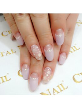 クリスタルネイル ボンベルタ橘店(CRYSTAL NAIL)/冬ネイル