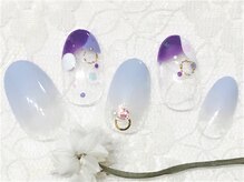 ネイルズガッシュ 大森駅前店(NAILs GUSH)/＊ドットグラデーション＊