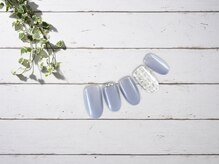 ファストネイル 五反田店(FAST NAIL)/ガラスフレンチ　韓国【11395】