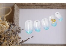 ファストネイル 阪急大井町ガーデン店(FASTNAIL)/夏ネイル　シンプル　【11272】