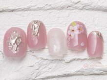 ネイルメゾン 池袋店(NAIL MAISON)/サクラミラー　￥10550