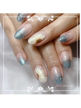 ひまわりネイル