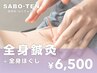 2回目以降【全身鍼灸＋全身ほぐし】　30分～45分￥6,500