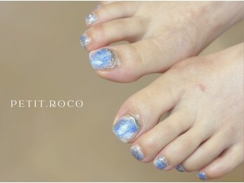 フットネイル10本アート