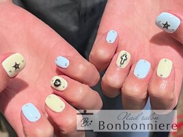 ワンカラー+小パーツ