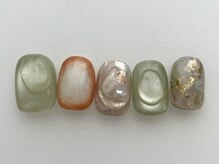 アイネイルズ 池袋店(I-nails)/グリーンマグニュアンス