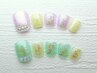 5パターンから選べる★デザインフット★¥6300