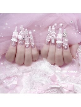 ノーリミットオオサカ 心斎橋(NOLIMIT.OSAKA)/持ち込み/長さだし/つけ放題