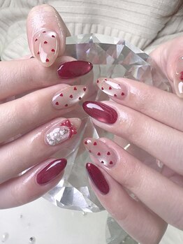 エリクサーネイル 長堀橋(Elixir Nail)/長堀橋店限定★クリスマスネイル