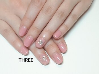 ネイルアンドまつげエクステ専門サロン スリー(THREE)/初回￥5400＋ストーン￥1188