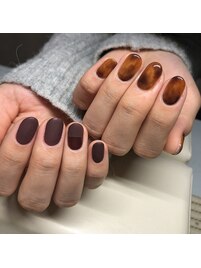 べっ甲ネイル