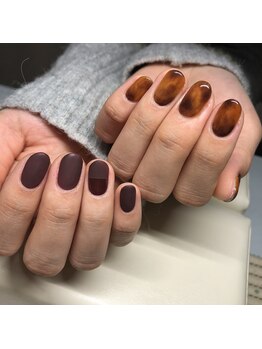 ライフ セカンド(LIFE2nd)/べっ甲ネイル