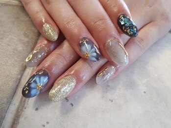 パステル(PASTEL)/2020成人式ネイル