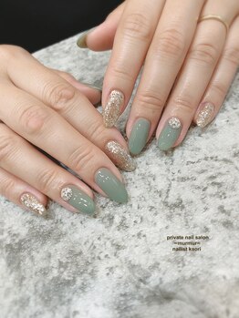 プライベート ネイルサロン マーマ(murmur)/ピスタチオカラー