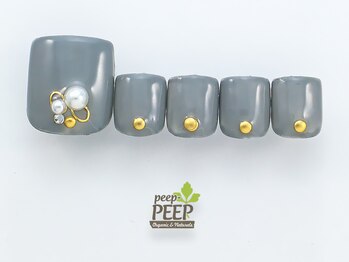 ピッピ 桜新町店(peep PEEP)/1カラー&ビジュー15種フット-13