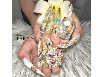 ゴテゴテ夏ネイル☆