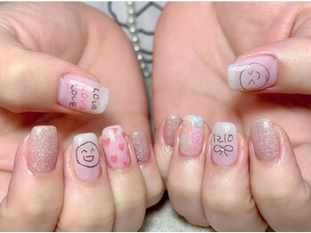 ラテネイル(Latte Nail)の写真/アートネイルといえばLatte Nail♪可愛い～大人デザインまで全てお任せ!新しい季節を楽しむデザインに★