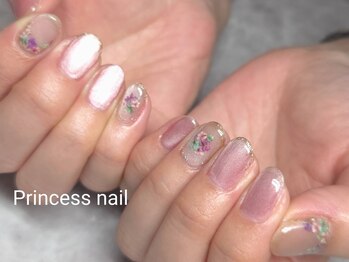 プリンセスネイル(Princess nail)/マグネット×押し花11,500