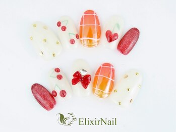 エリクサーネイル 池袋(Elixir Nail)/定額cやり放題/クーポン使用