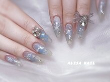 アリサネイル(ALISA NAIL)/雪の結晶ネイル